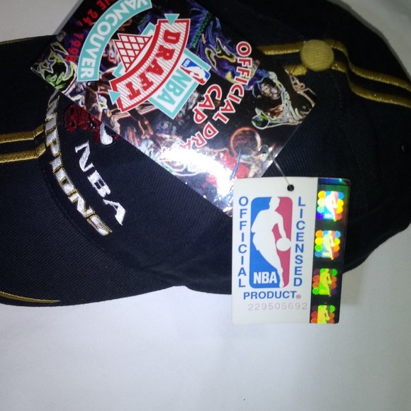 NBA 1998 CHAMPIONS CAP OFFICIAL DRAFT CAP - Picture 4 of 9